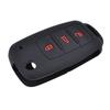 Silicone Car Key Case For VW Golf POLO BoraFor Skoda Cover Keyless Remote Fob Shell Holder