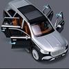 1/24 Scale Simulation Benz Maybach GLS600 Alloy SUV Diecast Metal Model Collection of Hobby Decorative Fine Ornaments Kid Toy