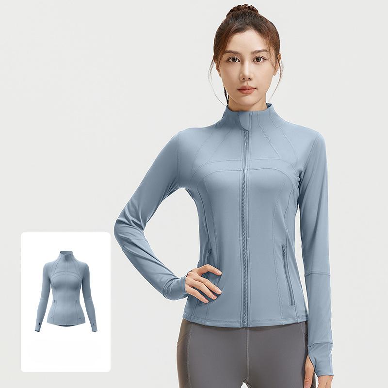 

Новая осенне-зимняя куртка для фитнеса, дышащая, эластичная, с карманами, для бега, занятий спортом и йоги XXL синий