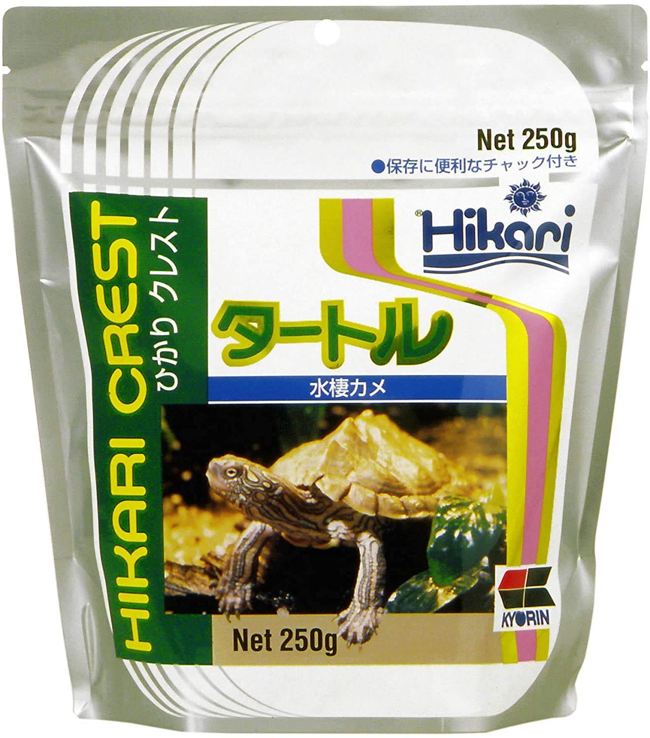 

Kyorin Hikari Crest Корм для черепах, 250 г (Упаковка из 6 шт.), Корм для рептилий для черепах
