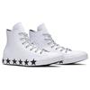 Miley Cyrus X Converse Chuck Taylor All Star Hi Simple & Versatile Comfortable High Top Espadrilles Women's Pearl White Black