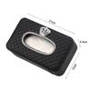 High Quality Leather Diamond Crown Car Tissue Box For Armrest Paper Holder Hanging for Auto Back Seat Headrest Organizer Storage