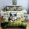 Border Collie Herding Sheep. Bedding Sets Duvet Cover Sets Duvet Covers Pillowcases(1 * Duvet Cover 2 * Pillowcases, Without Duvet Insert)