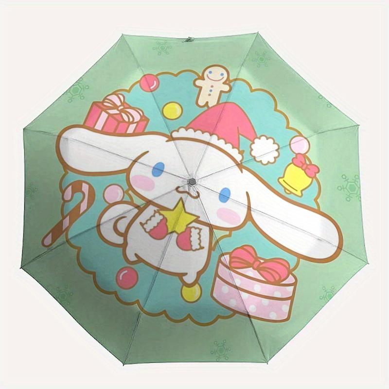1pc Sanrio Cinnamoroll Automatic Opening and Closing Umbrella - Suitable for Various Occasions, Outdoor Activities, Lightweight and Durable Automatic