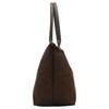 Longchamp Le Pliage Green borsa a sacchetto con finiture argentate in nylon borsa a tracolla portatile da donna colore moka 1899919002