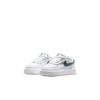 New Nike Low Top Toddler Shoes White/Thunderstorm Color Infant And Toddler FN0236-110