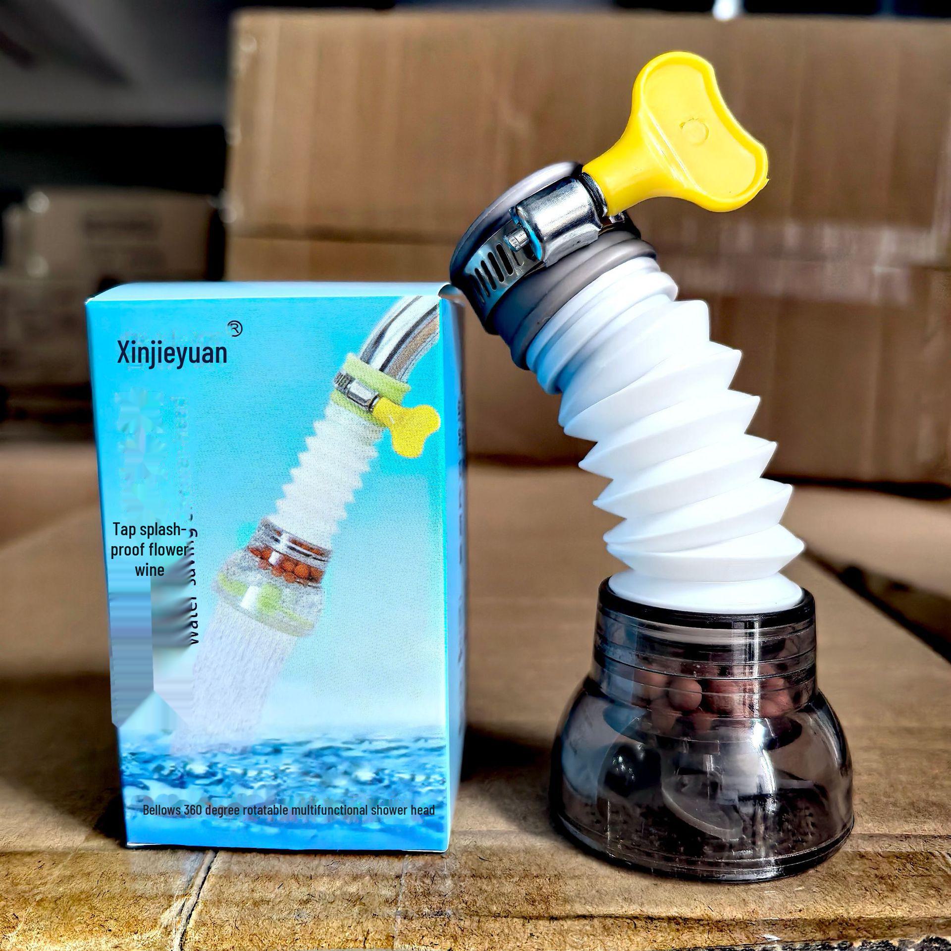 

Xinjieyuan Универсальный кухонный кран с фильтром и набором насадок-брызг