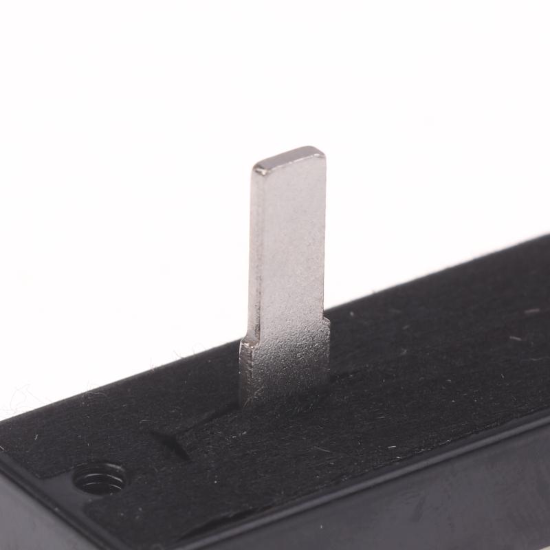 73mm Gerader Schiebepotentiometer B10Kx2 15mm Achse Zweikanal Hohe Präzision für Audio-Mischpult Verstärker DIY Audio-Ausrüstung