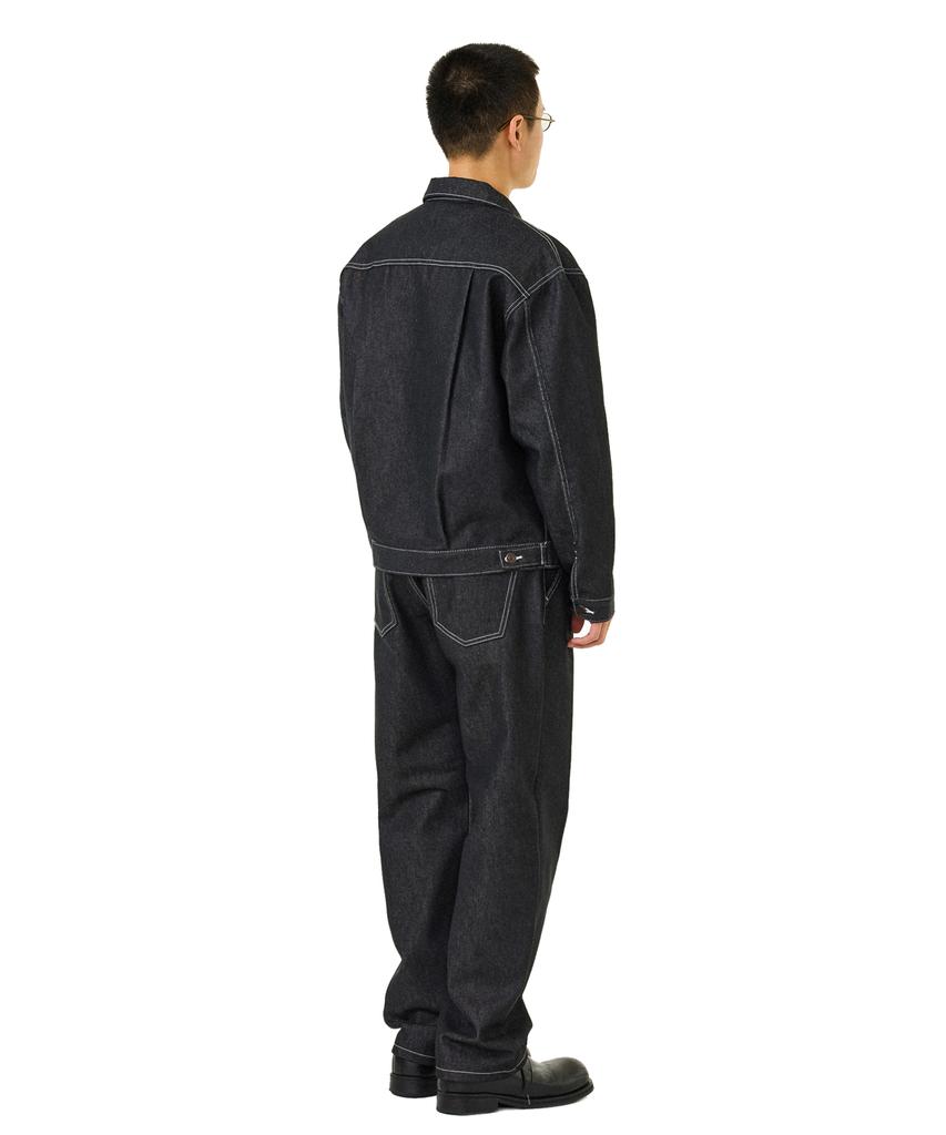 Lapper [Non-Faded] Cowboy Denim Pants - Black