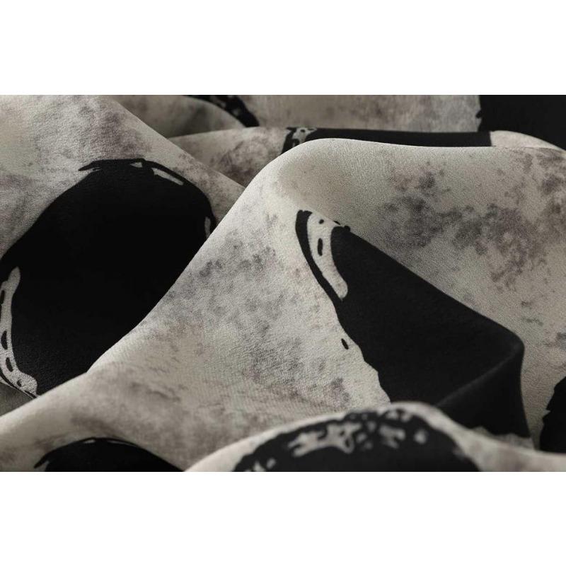 Spring and Summer Silk Cropped Pants for Women