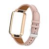 Leather Strap + Metal Case for Xiaomi Mi Band 7 Pro Bracelet Correa High-end Replacement Wrist Strap for Mi Band 7 Pro Belt