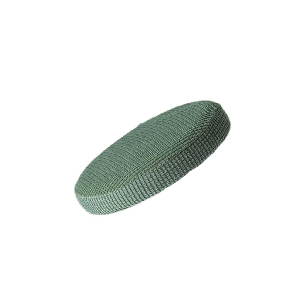 Round Chair Cover Elastic Stretch Seat Protective Case Removable Chocolate 30-38Cm Diameter Suitable for Hotel Office Party