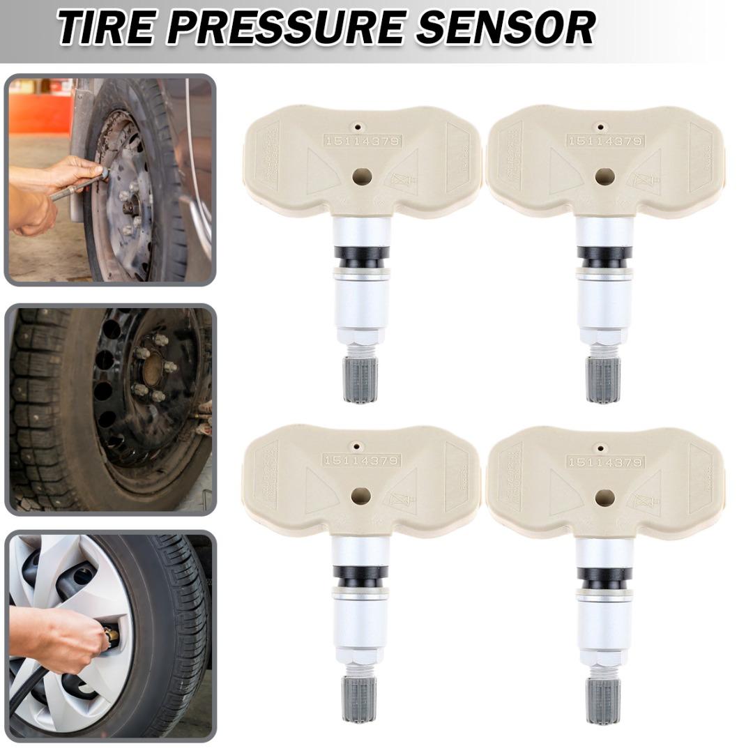 

Набор из 4 датчиков давления в шинах Malinaisi TPMS для Cadillac Chevy GMC 05-06 15114379 315 МГц
