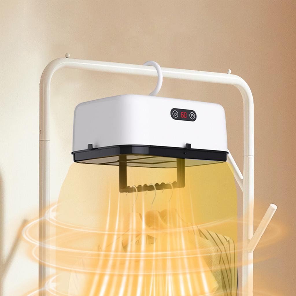 Foldable air dryer household small baby clothes dryer dormitory travel portable clothes dryer EU plug