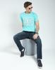 Monte Carlo Men's Regular Fit Printed Half Sleeve T-Shirt