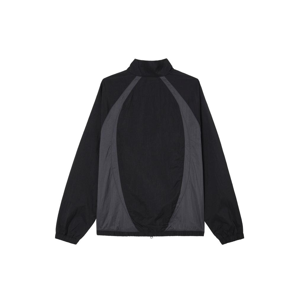 Jordan Solid Color Stand Collar Zip-Up Casual Jacket Men Jackets Black FN5849-010