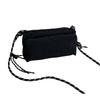 Waterproof Nylon Crossbody Bag for Women Men Trendy Water Bottle Bag Crossbody Purse with Adjustable Strap Sling Bag
