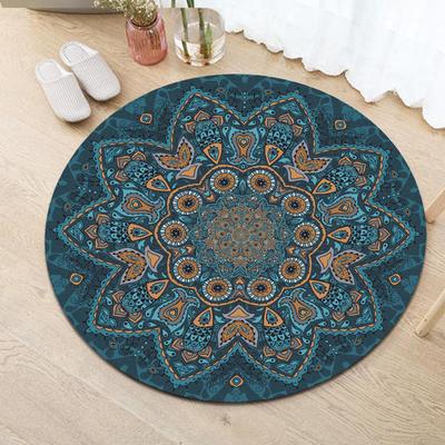 Bohemian Mandala Floral Multicolor Carpet Soft Non-slip Mat Rug for Living Room Bedroom Home Decoration Durable Bedroom Decor