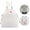 Breathable Waterproof Canvas Apron for Eyelash Extensions and Manicures