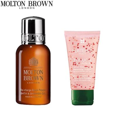 Fortifying Shampoo & Black Pepper Shower Gel Travel Set