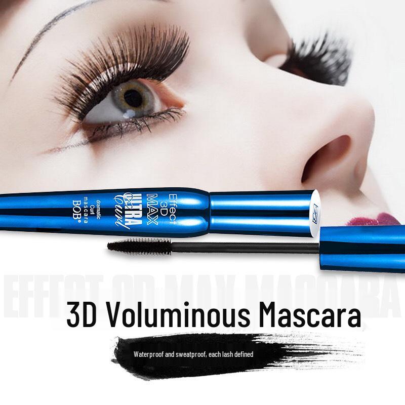 Mascara BOB 3D: Volumizare, Lungire, Curbare, Rezistent la apă și la transfer