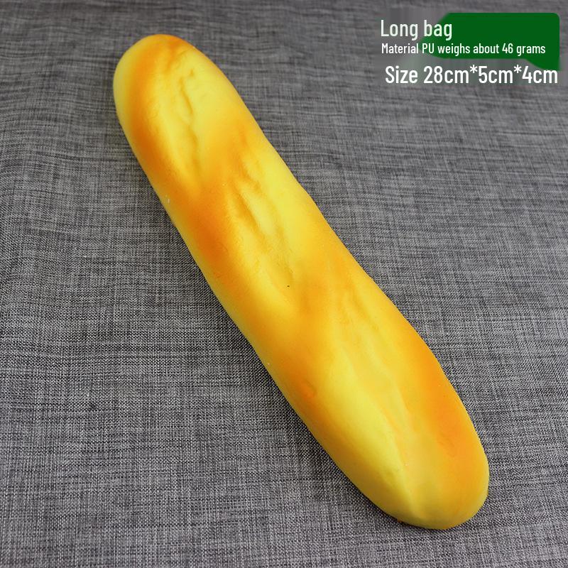 PU Fake Bread and Baguette Props for Photography and Shop Displays