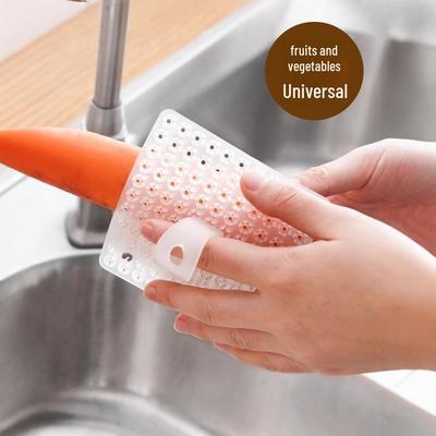 Escova Curva para Limpeza de Frutas e Legumes - Ferramenta de Cozinha Multifuncional para Batatas e Mais