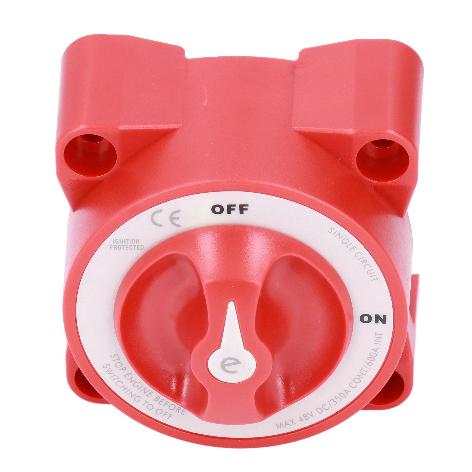 

Переключатель аккумулятора 350А Тип ручки Вкл/Выкл Одноконтурный Изолятор отключения питания для Морской лодки Автомобиля Грузовика Прицепа Автодома