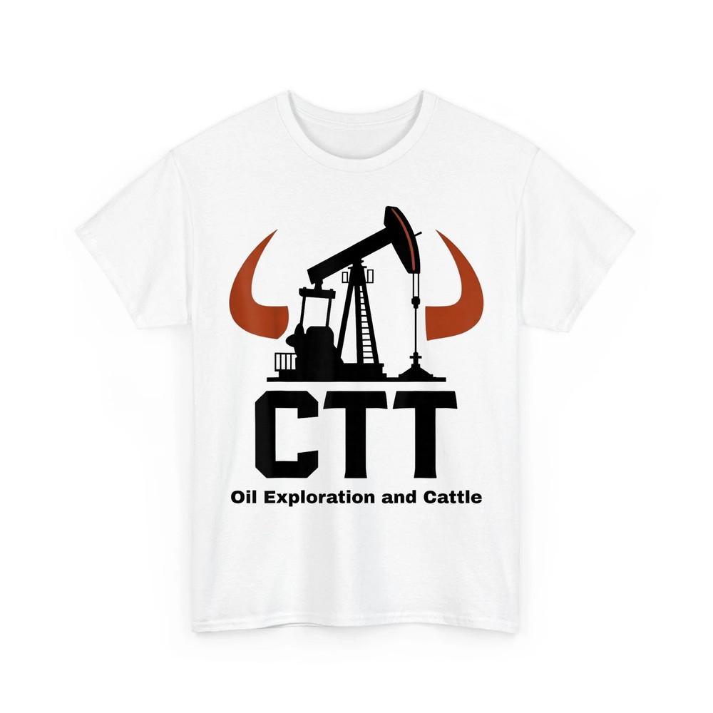 CTT Oil Exploration amp; Cattle Company Texas Retro Unisex TShirt Unisex T-Shirt M