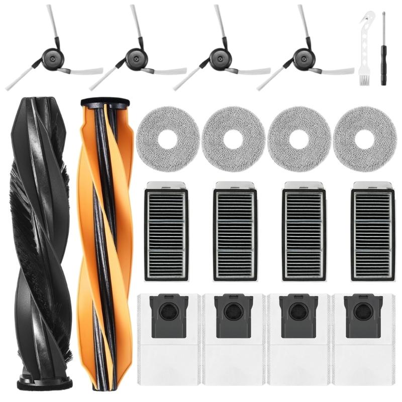 

Complete Robot Vacuum Cleaner Maintenance Set For X50 L50 Robot Vacuum Main Side Brush Filter Mop Dust Bag Enduring 1