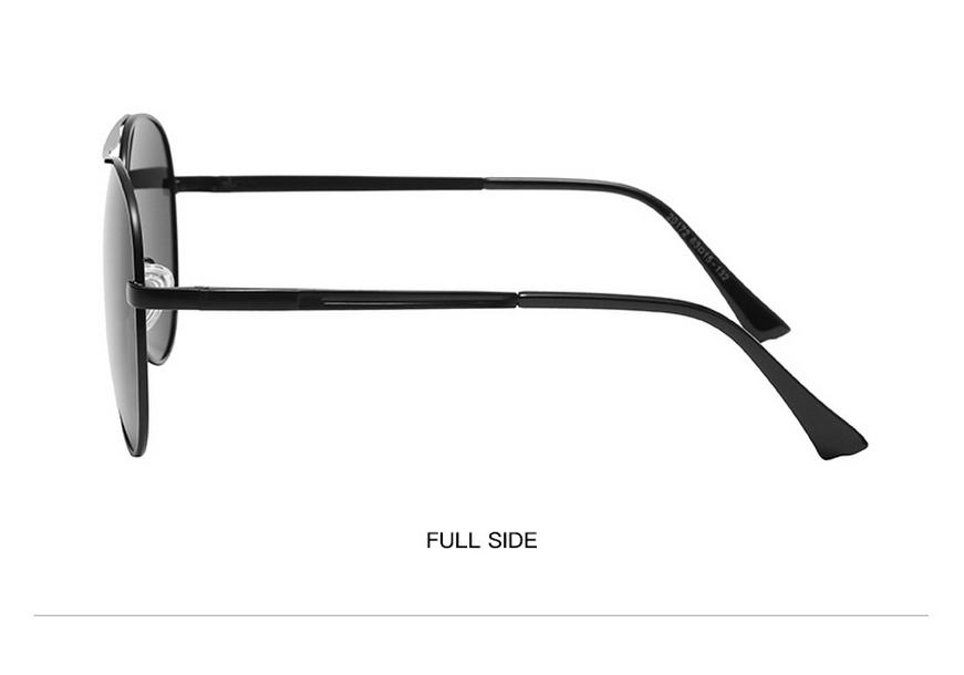 2026 Men's Polarized Aviator Sunglasses, Metal Frame, Sun Protection, Trendy Driving Style