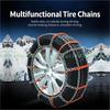 652F Easy To Apply Rubber Grip Strap For Vehicles Features Rapid Setup And Practical Construction Snow Cha for Muddy Roads