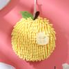 Chenille Fruit Hand Towel: Absorbent, Quick-Dry, Creative Kitchen Hanging Wipe