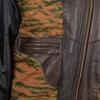Vintage Brown Genuine Cow Men Leather Jacket Black Sheepskin Loose Men's Oversized Coat Spring Autumn