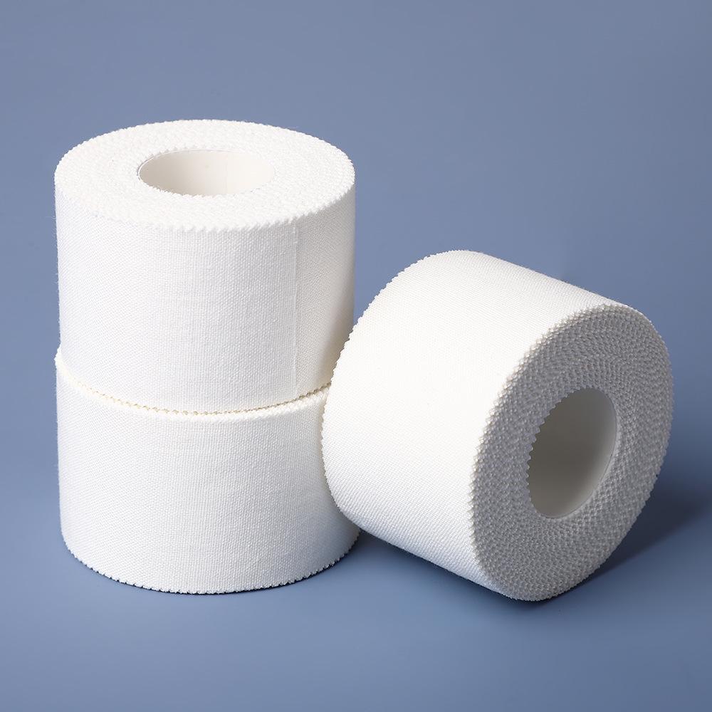 Cotton Bandage with Serrated Edge: Elastic Wrist and Ankle Support Tape for Basketball & Football.