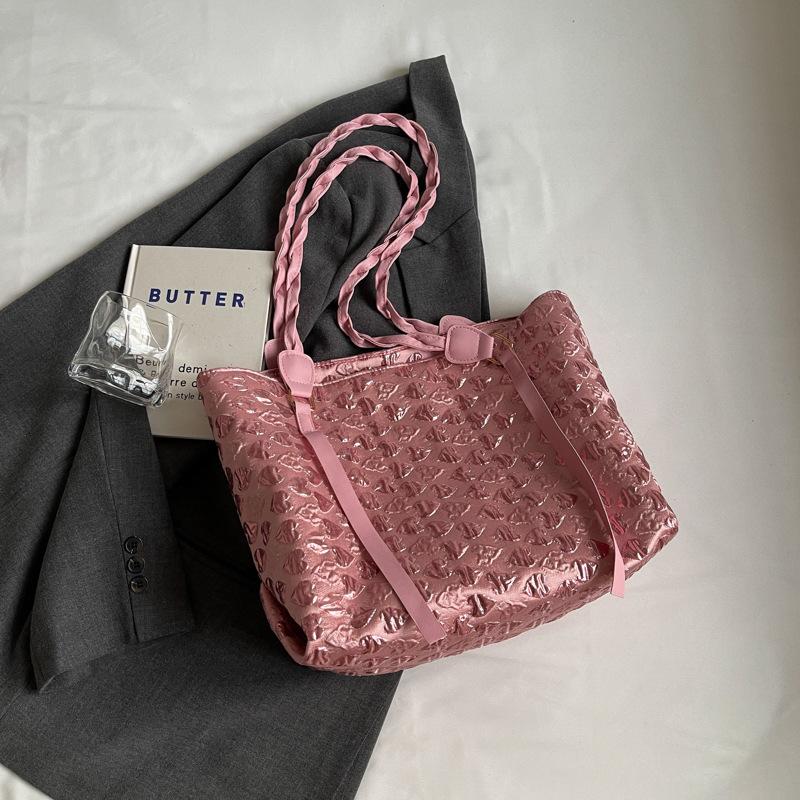 Fashionable Commuting Trendy and Personalized New Beautiful Large Capacity Casual One-shoulder Hand-to-door Tote Women's Bag