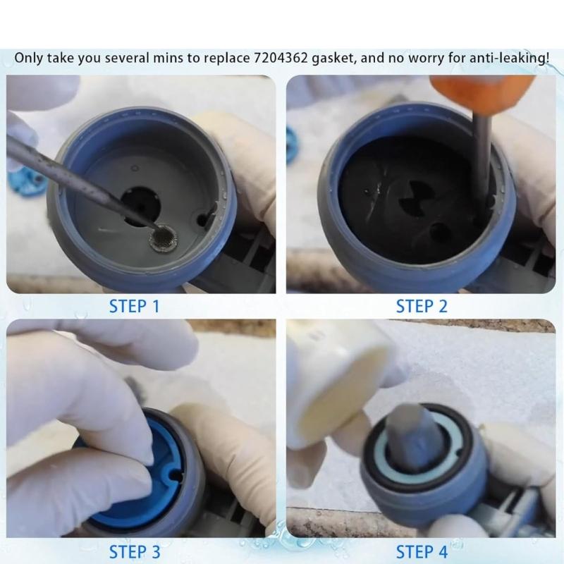 3 Pack Venturis Gasket Replacement Spare Washer Suitable for Water Softener Systems Improves Flow and Reduces Hardness