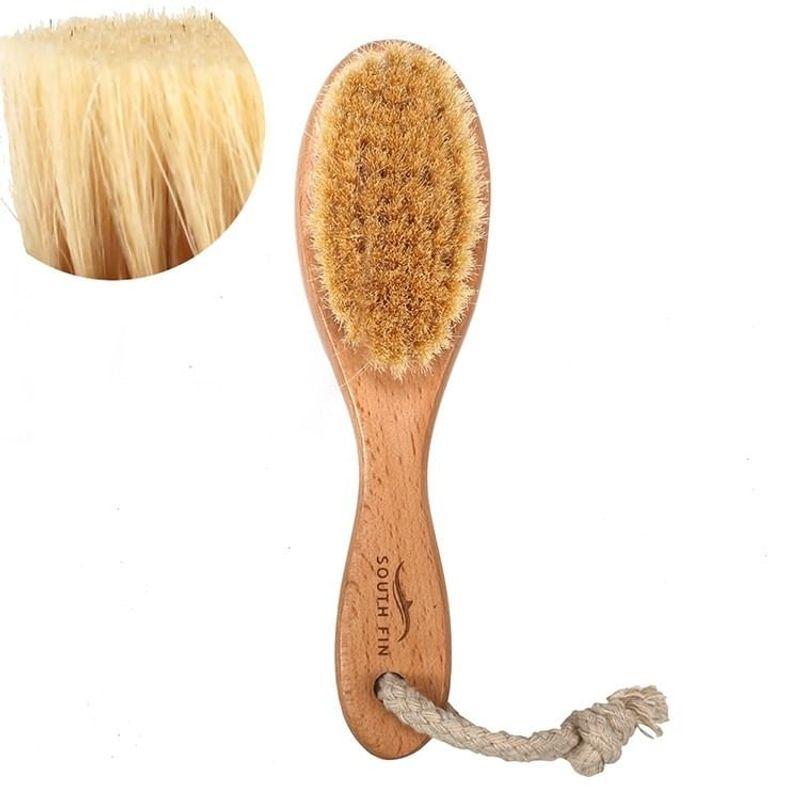 Gizmi - Set of 2: Wooden Hair Brush + Cleaning Brush
