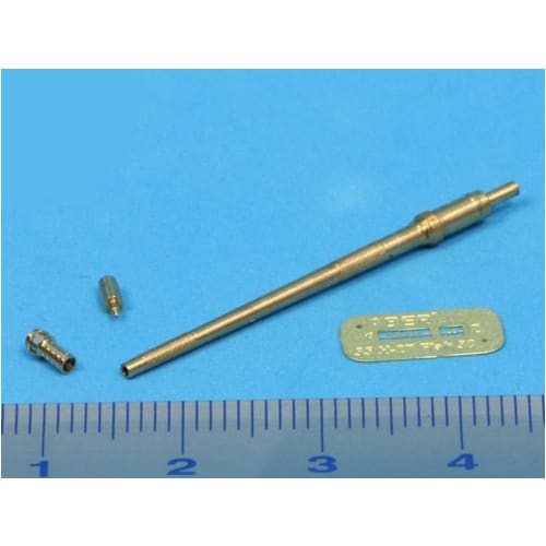 aber 1/35 scale German 2cm Flak30 Anti-Aircraft Gun Barrel, Plastic Model Kit Parts 35L109