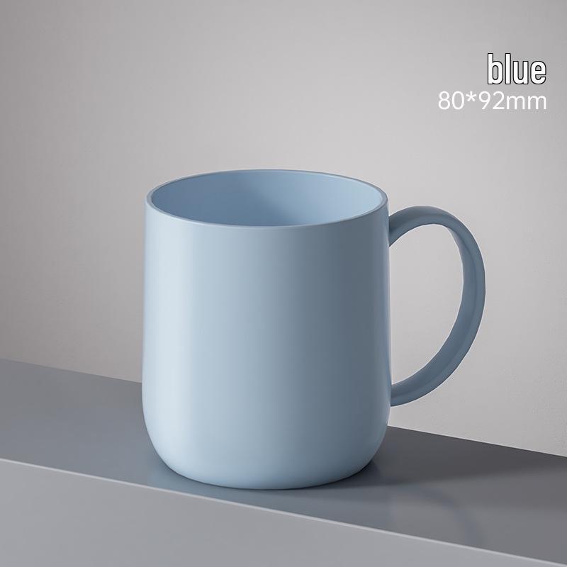 Stylish Solid Color Toothbrush & Mouthwash Cup - Ideal for Couples, Dorms, and Home Use