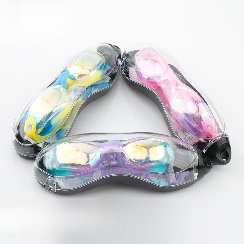 Kinder Schwimmbrille, Schwimmbrille für Kinder, Anti-Beschlag UV-Schutz Poolbrille für Jungen Mädchen