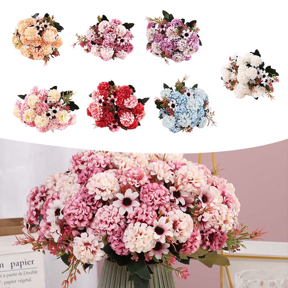 Artificial Flowers For Decoration Simulated Flower Bouquet