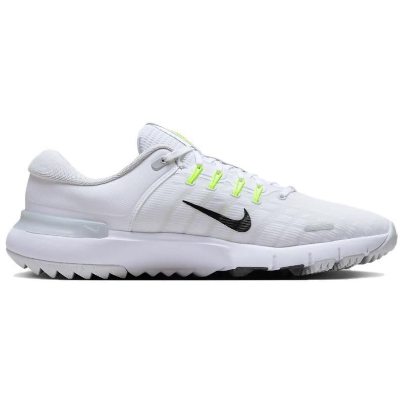 Nike Gratis Golf Next Nature Hvit Pure Platinum Ulvegrå Svart Sneakers FN0332-101