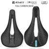 RYET 3D Printed Bike Carbon Saddle 140mm 143mm Super Light Road MTB Racing 3D/EVA  Saddles Bicycle Cushion Cycling Seating Part