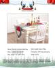 Christmas Table Runner,Classic-Kitchen Dining Table Decor Fall Table Runner Fireplace Scarf Gnomes Table Cloth Durable