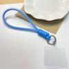 Weave Car Key Chains Nylon Mobile Phone Lanyard Fashion Braided Lanyard Keychain  Phone