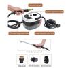 2500W Portable Handheld Steam Cleaner High Temperature Pressurized Steam Cleaning Machine with Rush Heads