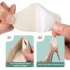 Soft 5D Heel Stickers Heel Protectors Sneaker Shrinking Size Insoles Anti-Wear Feet Shoe Pads Adjust Size High Heel Cushion Inse
