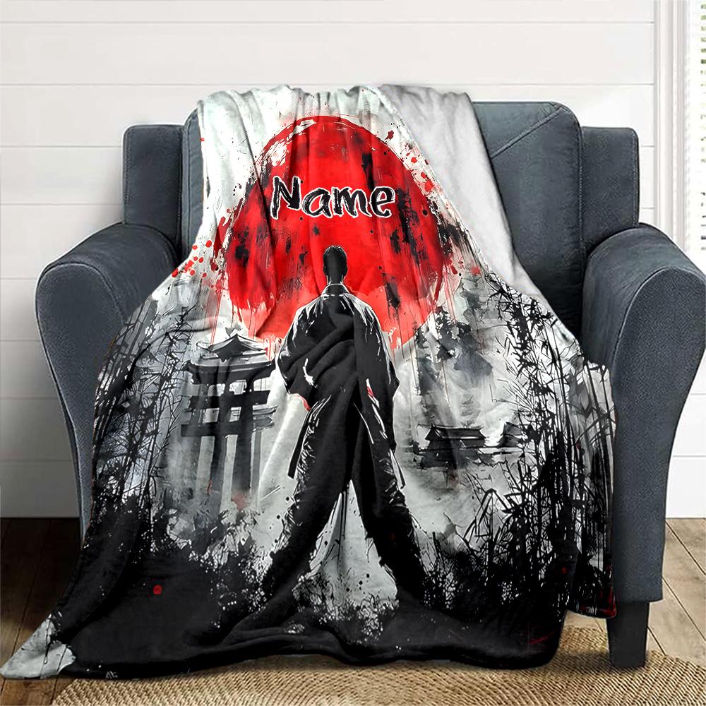 Festive Nutcracker And Holly Christmas Scene Blanket Allseason Blanket Christmas Home Decorgift Sofa Bed Travel Camping Christmas Style Colorswarm
