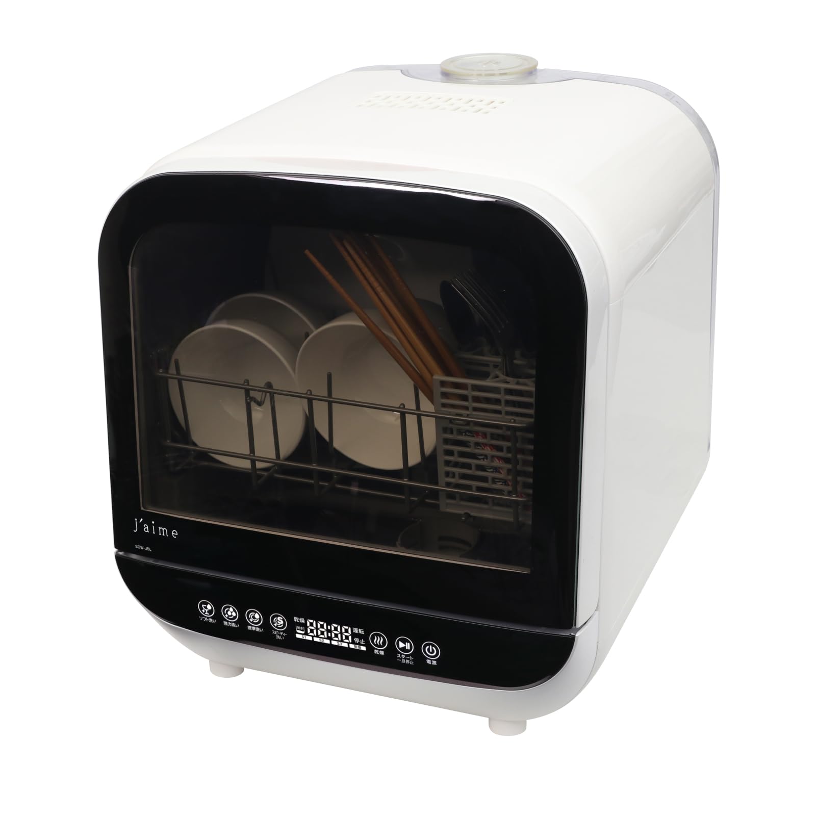 

SK Japan Не требуется строительство Посудомоечная машина с сушкой Белый Тип бака 6L Jayme SJM-DW6A белый